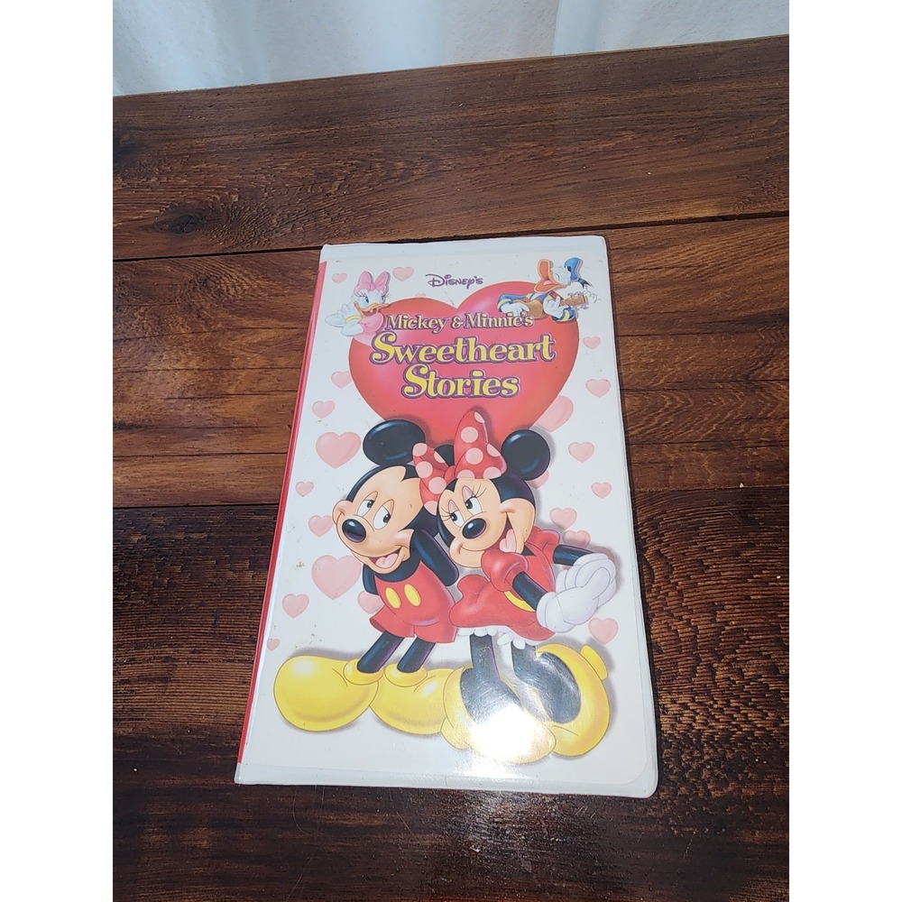 2004 Disney's Mickey and Minnie's‎ Sweetheart Stories VHS in Clamshell